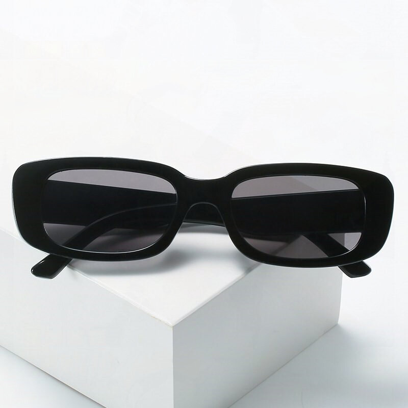 Fashion Rectangle Sunglasses Women 2022 Vintage Small Frame Sun Glasses Square Summer Retro Brand Designer Female Eyewear Shades