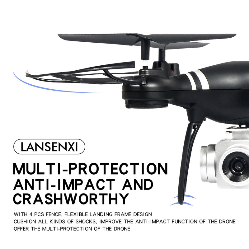 Mini UAV 4K High-Speed Quadrotor Set High Wi-Fi  Real Picture Transmission Remote Control Airplane Rc Drone Toy