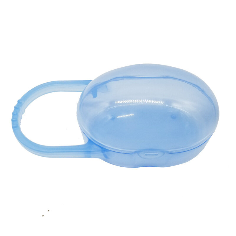 1Pcs Baby Solid Pacifier Box Kids Pacifier Nipple Cradle Case Holder Travel Storage Box Baby Infant Pacifiers Boxes