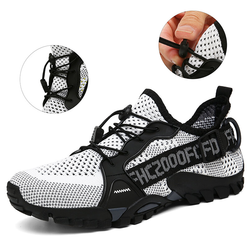 2022 mężczyźni kobiety Trekking buty górskie letnie siatki oddychające buty sportowe męskie Outdoor Trail wspinaczka obuwie sportowe rozmiar 36-47