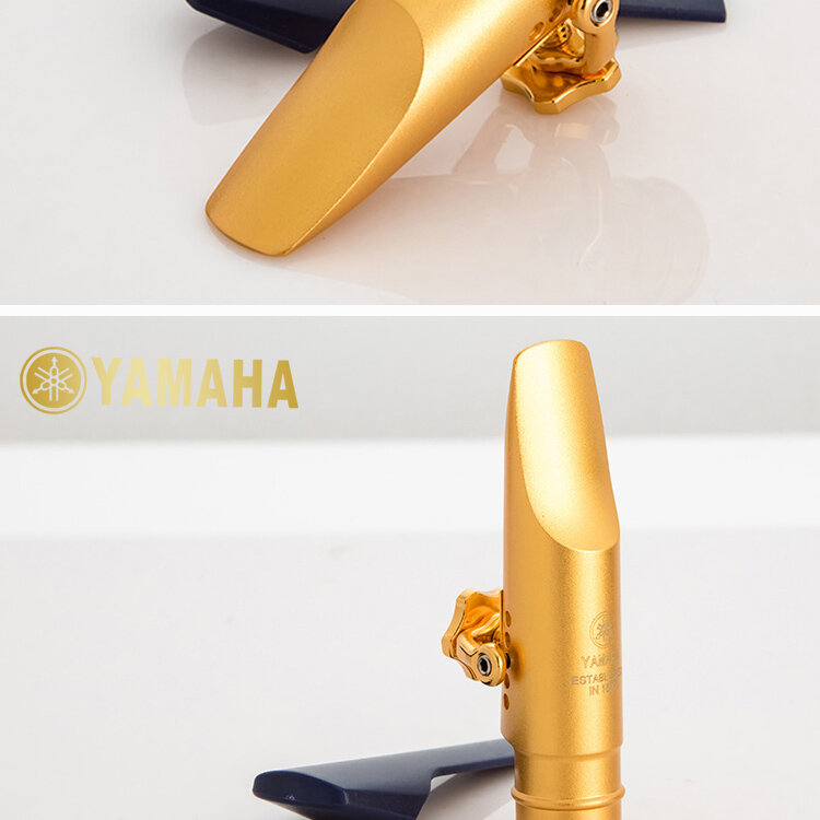 High Quality Professional Tenor Soprano Alto Saxophone Metal Mouthpiece Gold Plating Sax Mouth Pieces Accessories Size 6 7 8