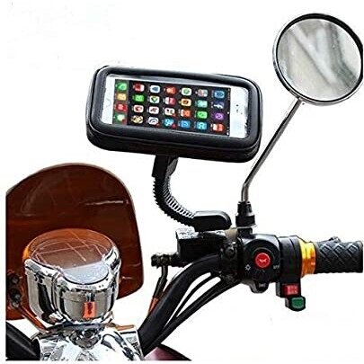 Motor Holder New Version Waterproof Motorcycle Motor Motorbike Mount Holder Phone Case Holder Bag GPS