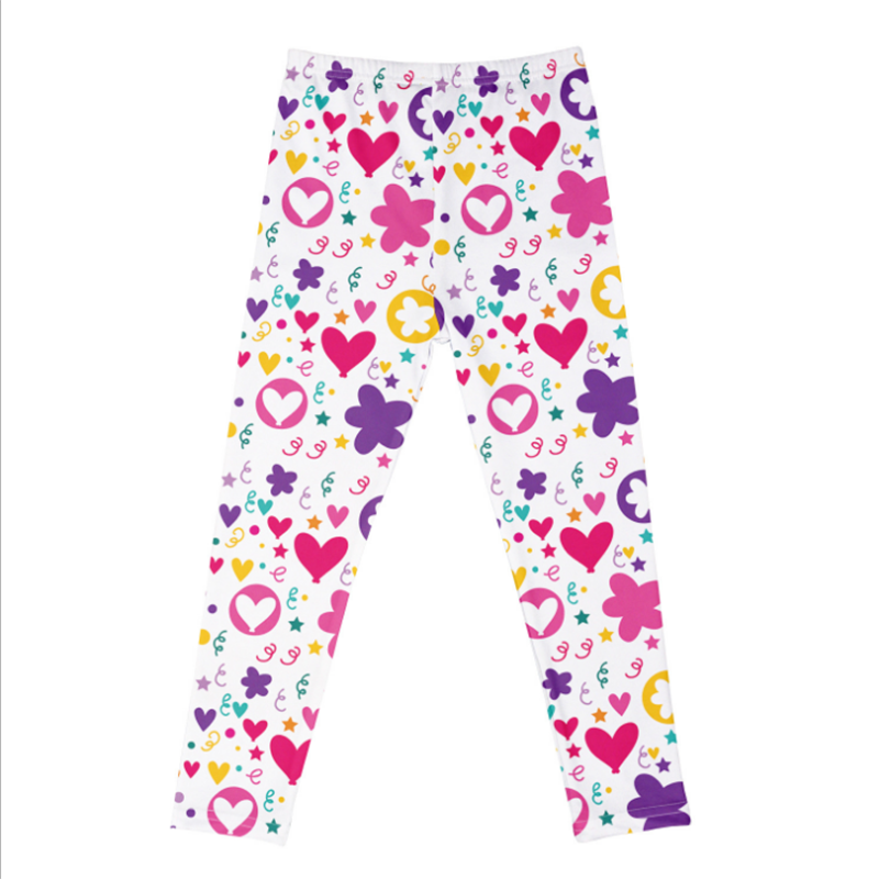 Legging Perempuan untuk Pakaian Anak-anak Celana Panjang Celana Nyamuk Sutra Susu Cetak Kartun Anak-anak Bayi