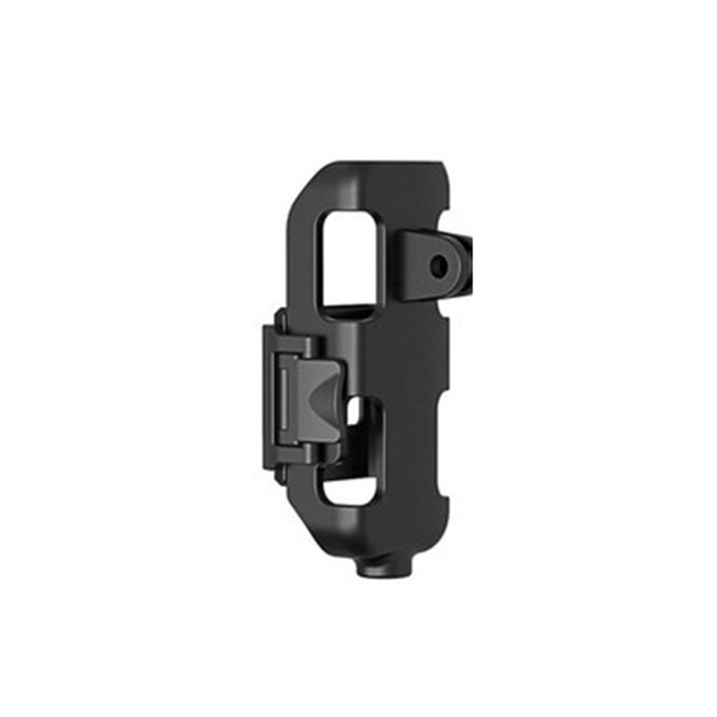 Aksesori Braket Menghubungkan Kamera Aksi ABS Gimbal Bingkai Dasar Genggam Dudukan Adaptor Profesional Hitam untuk DJI OSMO Saku