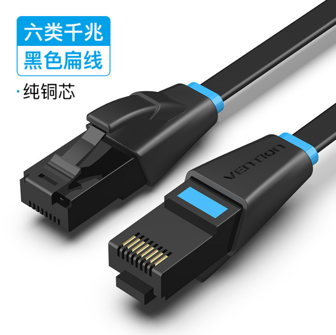 Сетевой кабель GDM686 для дома, ультратонкая высокоскоростная сеть, 6 Гбит/с, стандартная розетка, соединение с компьютерной маршрутизацией