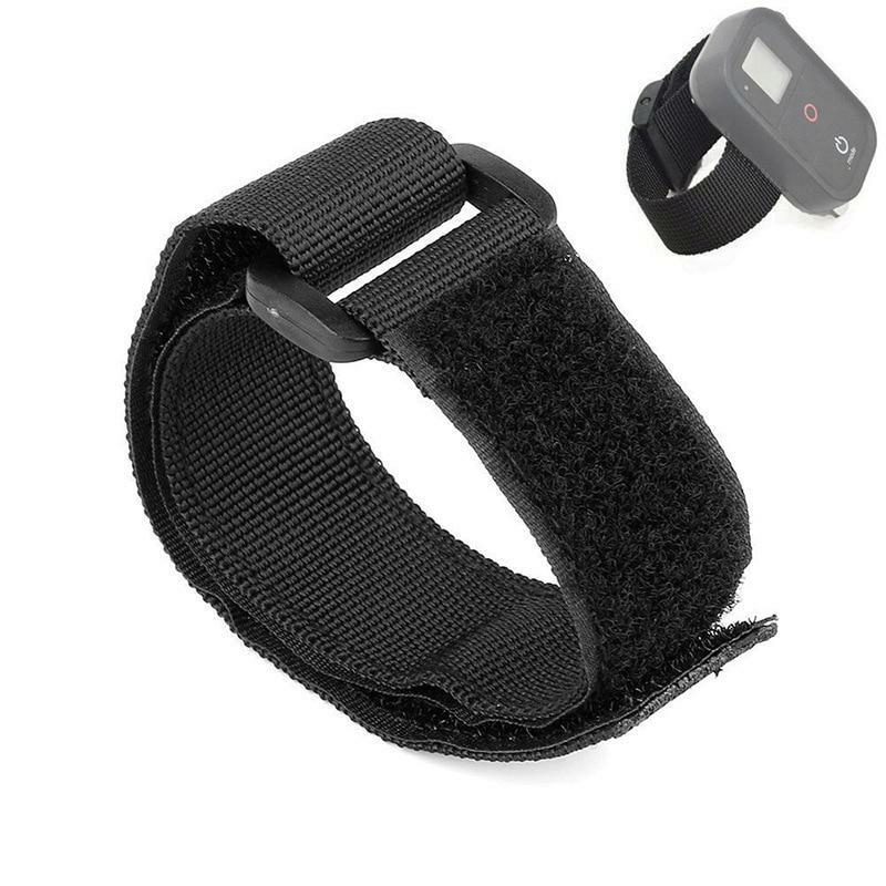 Cinturino da polso in Nylon da 25CM con fibbia in Velcro cravatta appiccicosa per telecomando WiFi per accessori GoPro Hero bracciale per montaggio su fotocamera