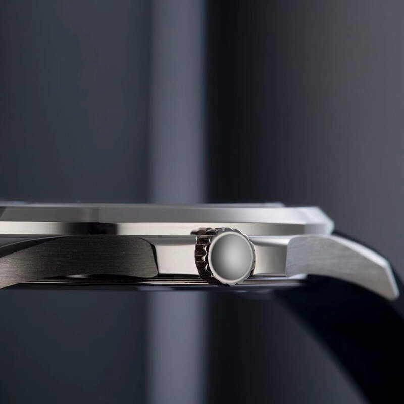 Reloj de pulsera mecánico para hombre, accesorio masculino de marca de lujo, ultrafino, automático, de 42mm, luminoso, 9mm