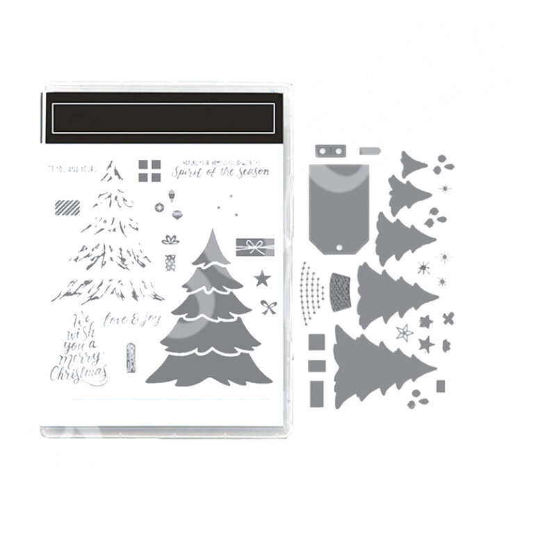 2024 Mini Katalog neue Weihnachten Stampin stirbt Briefmarken für DIY Fotoalbum Karte dekorative Sammelalbum sterben handgemacht