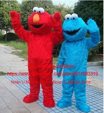 High Quality 9 Monster Mascot Costume Cartoon Suit Birthday Party Cosplay Large Event Funny Holiday Gift Adult Size 1061
