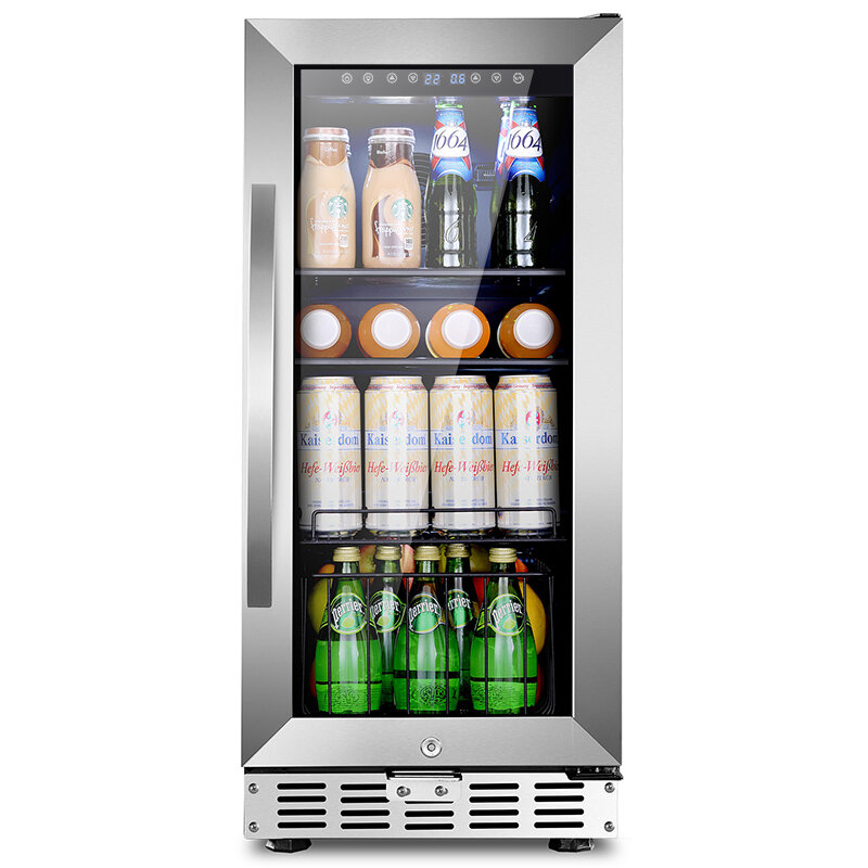 Odino colore nero quadrato refrigeratore elettrico per vino in acciaio inox piccolo frigorifero per vino