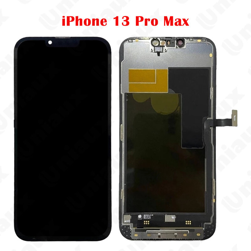 Pantalla OLED de 6,7 pulgadas para iPhone 13 Pro Max LCD con montaje de digitalizador de pantalla táctil 3D para iPhone 13 ProMax, piezas de repuesto