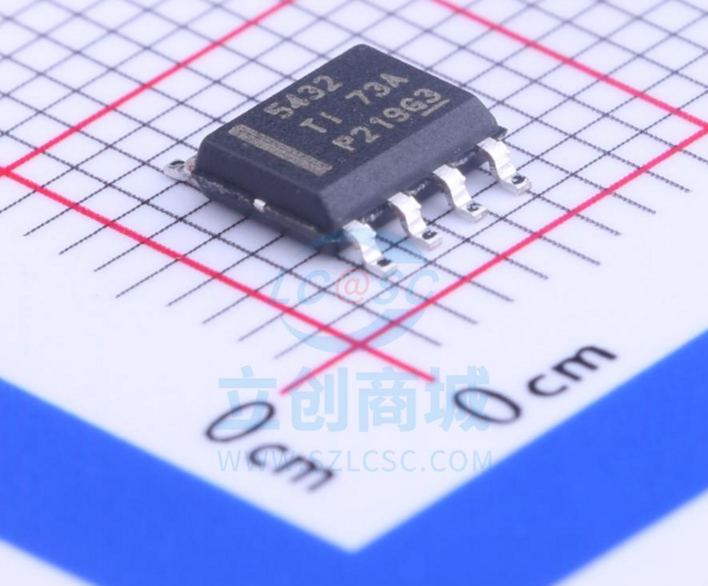 Pacote tps5432ddar HSOP-8 novo original genuíno DC-DC chip de potência ic
