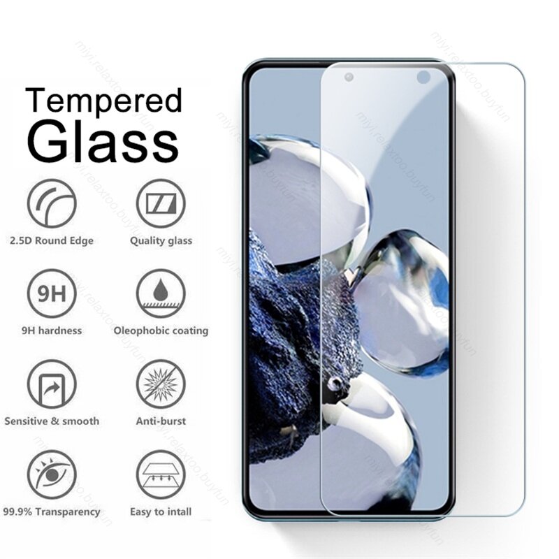 4 шт. защитное стекло с полным покрытием для Xiaomi 12 T Xiaomy Xiomi 12 T Mi12T Xiaomi12T Pro защитные пленки для экрана Взрывозащищенная HD пленка