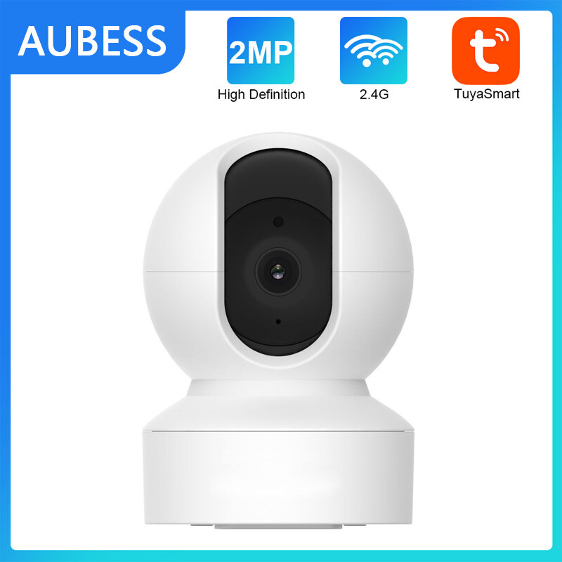 1080P HD IP Camera Tuya Smart Wireless WiFi Camera Indoor Security Surveillance CCTV Camera PTZ Support Alexa Google Monitoring