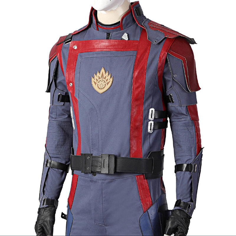 Disfraz de Star Lord para adultos, traje de uniforme de cohete, guardianes de la galaxia, Peter, Jason, Quill, nebulosa