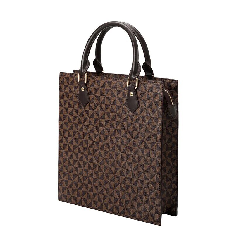 Walizka biznesowa męskie teczki damskie teczki damskie torebki biurowe Lady Business proste duża torba damskie torby luksusowa torba