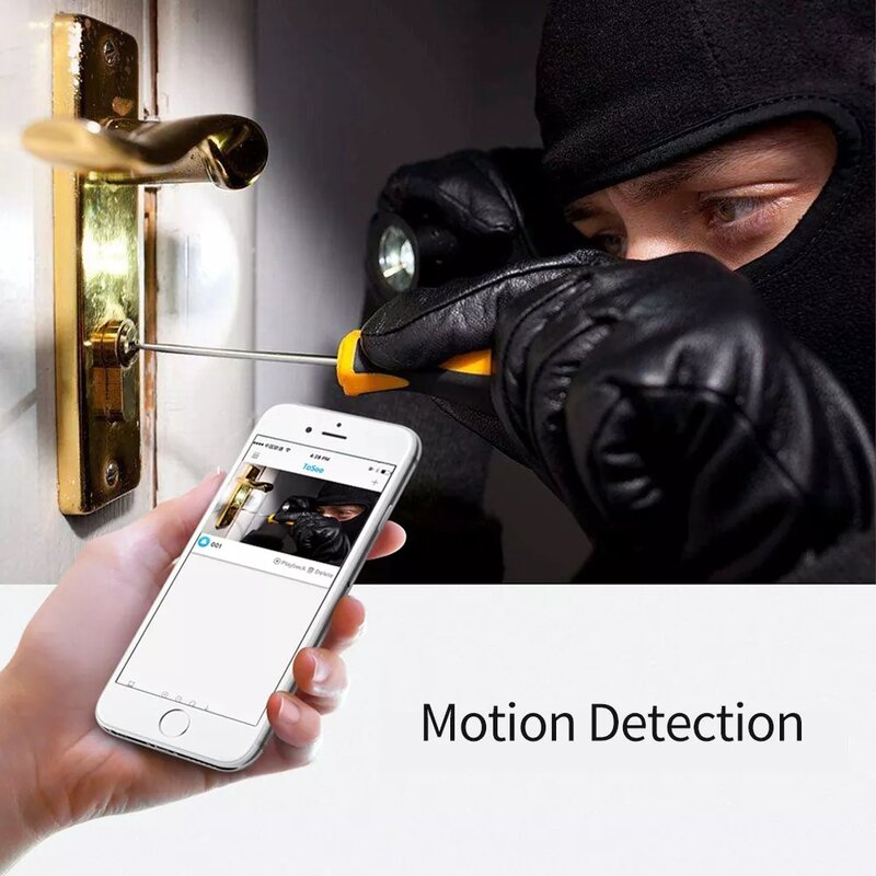 Smart WiFi Video Doorbell Camera HD Wireless Intercom Night Vision Door Bell  Home Security Camera Motion Detector Video Camera