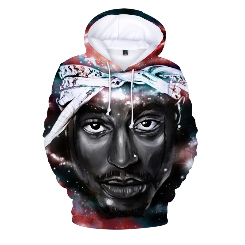 2023 Rapper Tupac 2pac Hoodies Streetwear ผู้ชายเสื้อผ้าเด็กคลาสสิก2pac เสื้อฮู้ดดี้กันหนาวผู้ชายผู้หญิงฤดูใบไม้ผลิฤด...