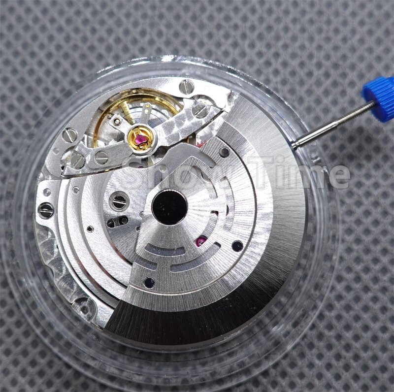 Dandong-reloj con rueda de equilibrio azul VSF Super 3135, movimiento mecánico automático VS 3135 clean factory