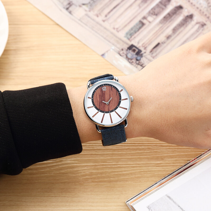 ไม้กันน้ำนาฬิกาควอตซ์ผู้ชายผ้าใบสายนาฬิกาแฟชั่น Ultra-Thin นาฬิกาข้อมือสำหรับบุรุษ Reloj hombre