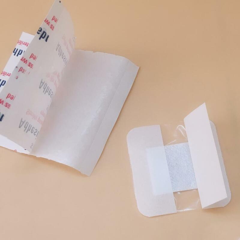 50 Teile/satz Band Aids Wasserdichte Hypoallergen Ultra Dünne Bandagen Erste Hilfe Medizinische Wunde Gips Notfall Kits für Erwachsene