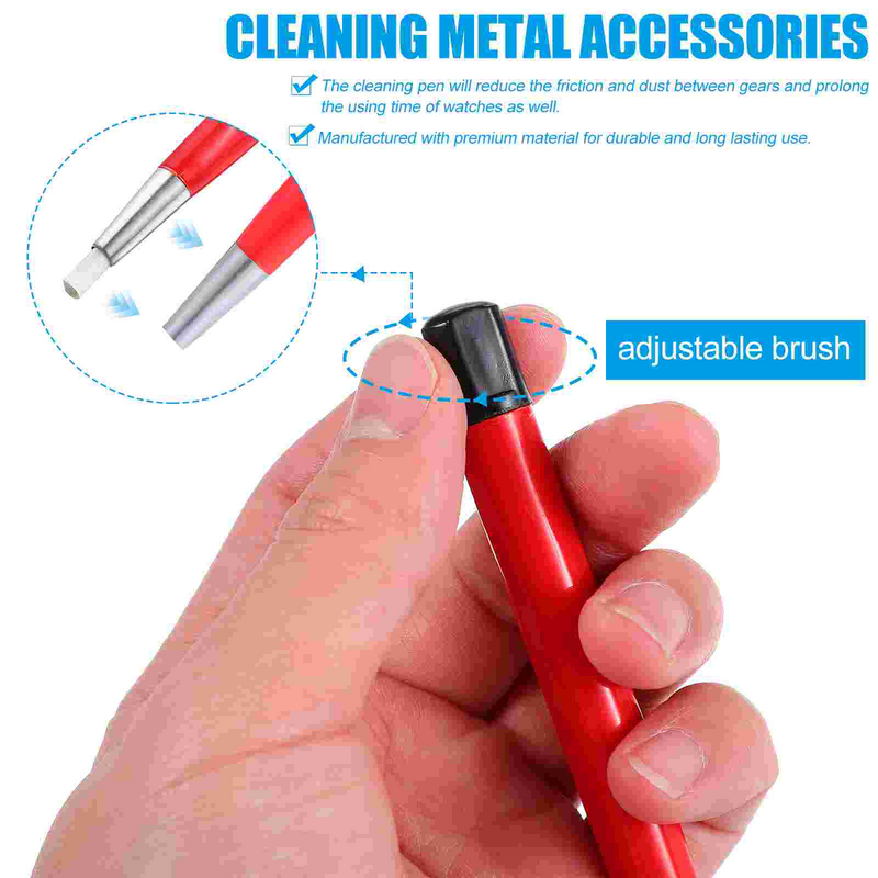 Watch Clock Cleaning Pen Precision Clean Pen Sweeping Brush Lubricant Tool