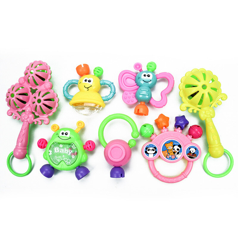 Детские игрушки для новорожденных, детские погремушки, многофункциональные Ручные погремушки, детские музыкальные погремушки