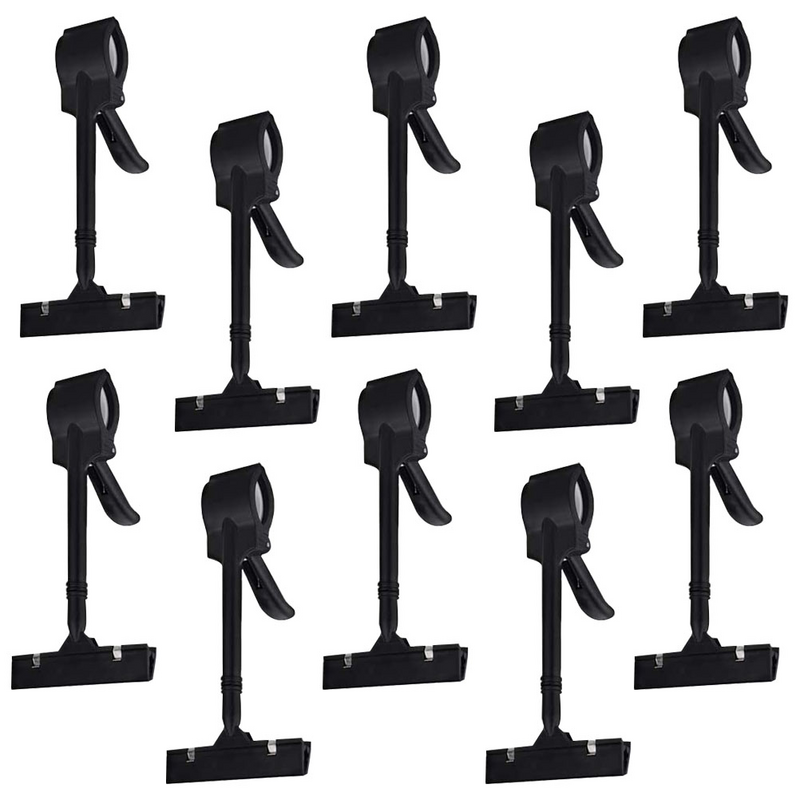 Sign Clip Holder Price Display Stand Merchandise Plastic Food Signs Clips Tag Clothing Holders