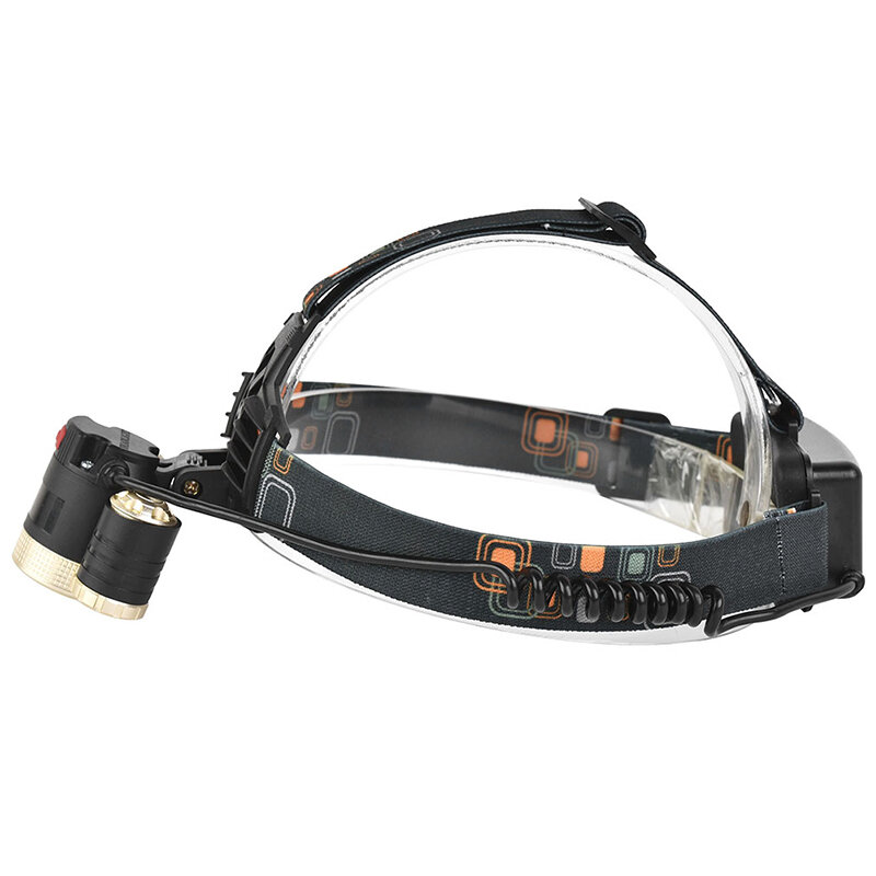 Powerful XPG+T6 LED Headlamp 3 Switch Modes Headlight 500M Long Range Head Lamp Waterproof Head Light Use 18650 Battery
