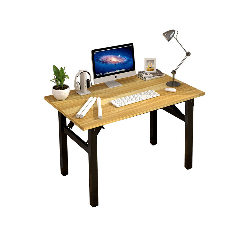 Escritorio deska plegable para ordenador, escritorio simple para escritura, dormitorio de estudiantes, mesa sencilla para el hogar, escritorio de oficina