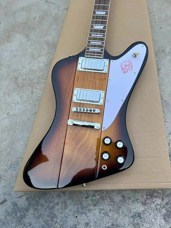 Guitarra Eléctrica Firebird, guitarra de metal rock de alto grado, color de registro, gran oferta