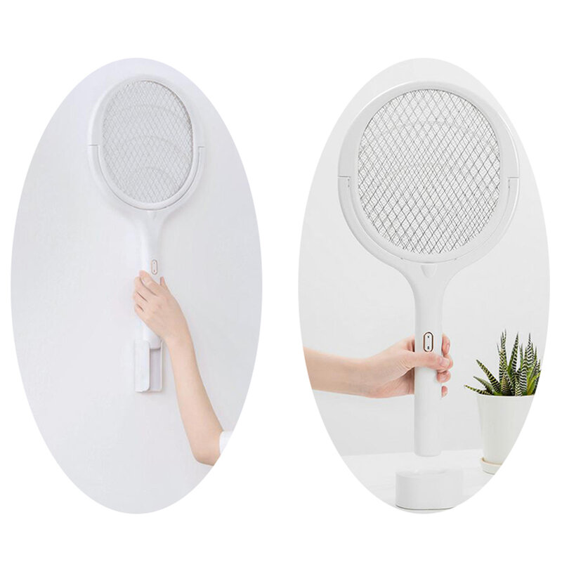 5In1 3500V Mosquito Killer Lamp Multifunction Angle Adjustable Electric Bug Zapper USB Rechargeable Intelligent Mosquito Swatter