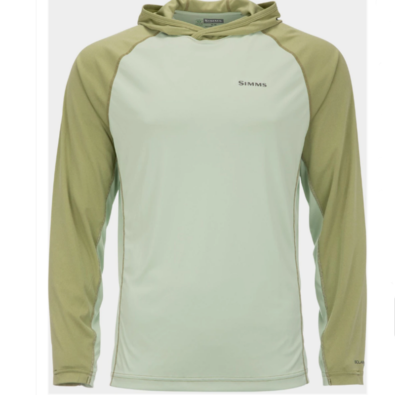 Koszula wędkarska SIMMS s z długim rękawem Tech ochrona z kapturem UV Sun UPF męska szybkoschnąca koszula wędkarska Outdoor Sport odzież rybna