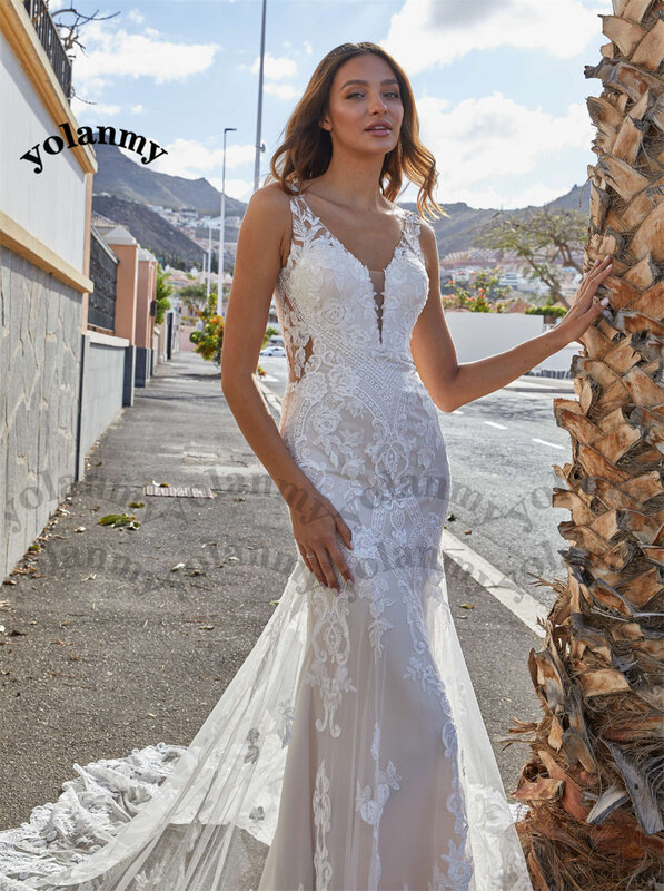 Женское кружевное платье YOLANMY 5 Pastrol свадебное платье Русалка для невесты 2023
