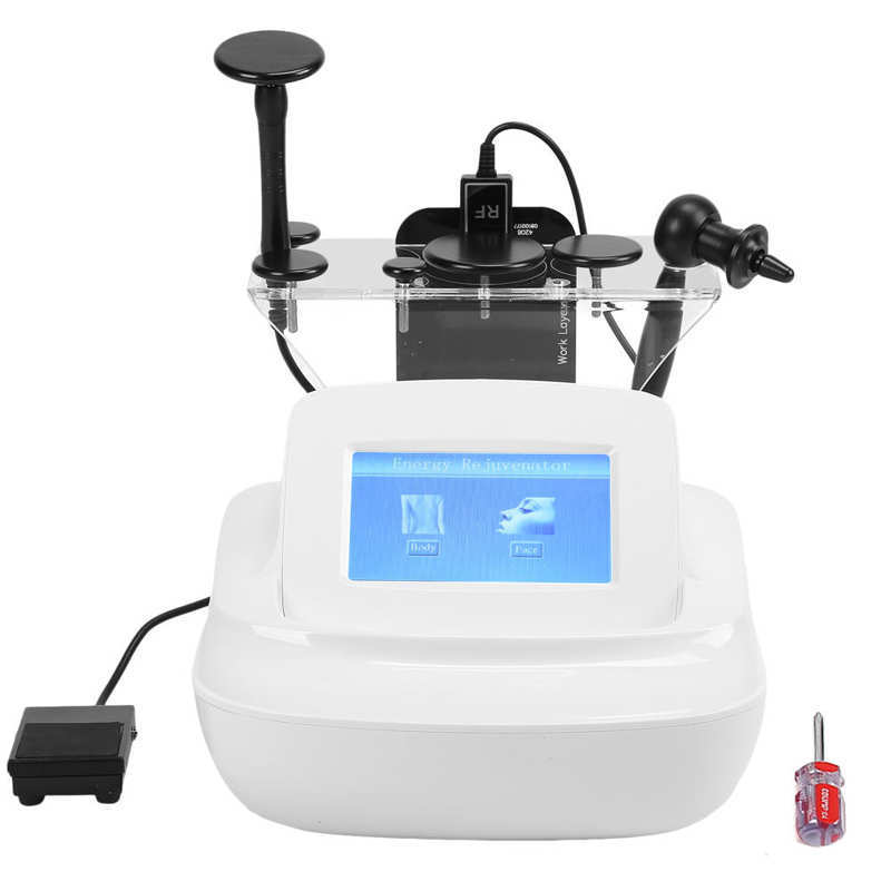 Máquina de adelgazamiento al vacío RF 3 en 1, instrumento de belleza electromagnético de 50Hz, masajeador de estiramiento de la piel para pérdida de peso, quemador de grasa