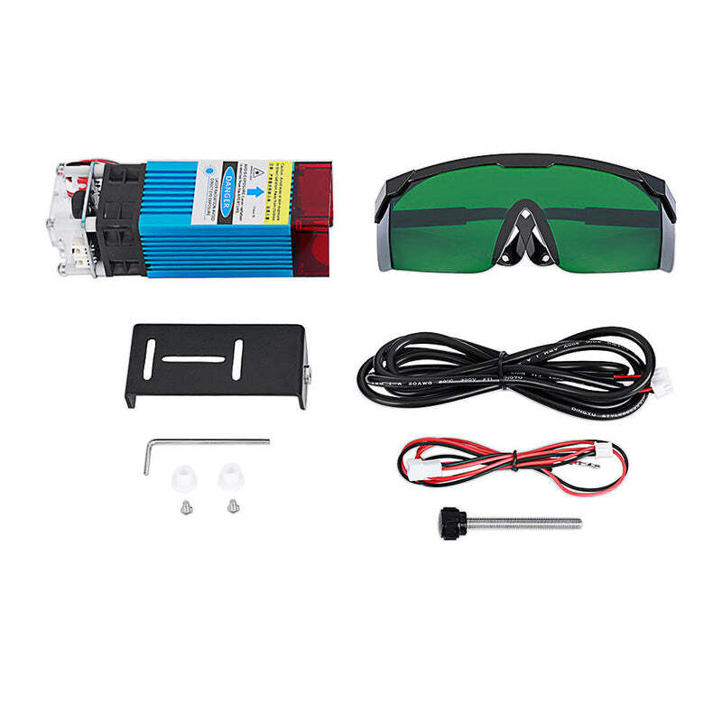 COMGROW 40W Kit modulo incisore Laser a compressione compressa testa Laser per intaglio del legno per Router di legno per incisione CNC ENDER 3/3 PRO/3 V2