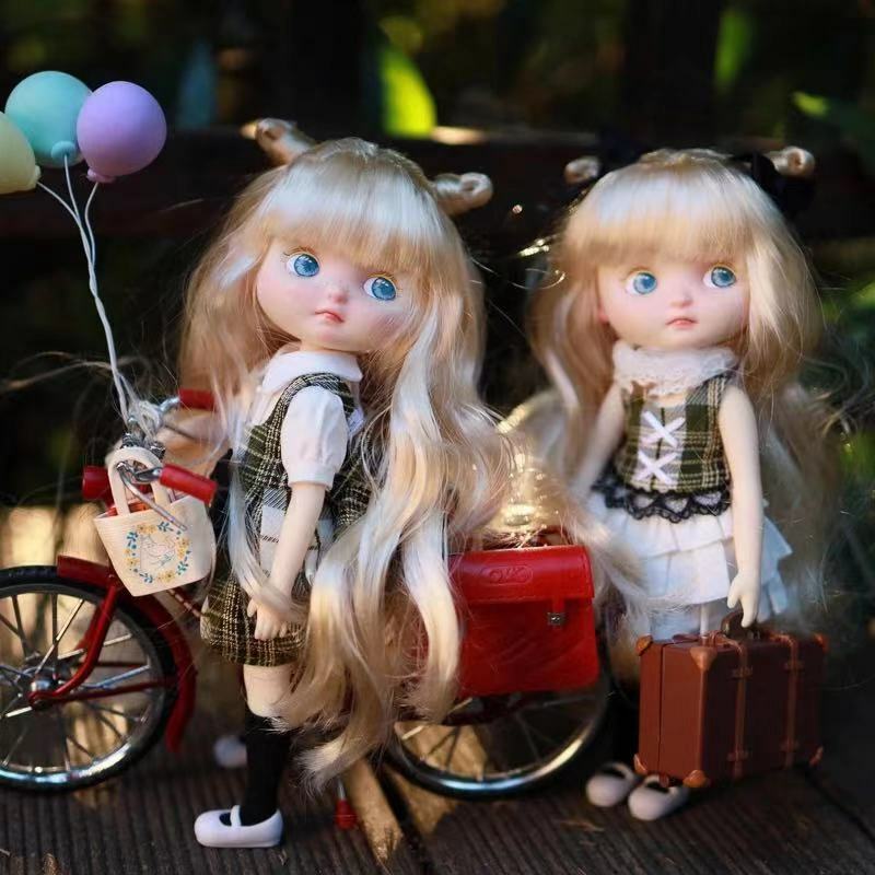 Youpin-muñecas de goma Youpin Pipitom para niñas, muñecas articuladas BJD, 1/9, 20 centímetros de altura