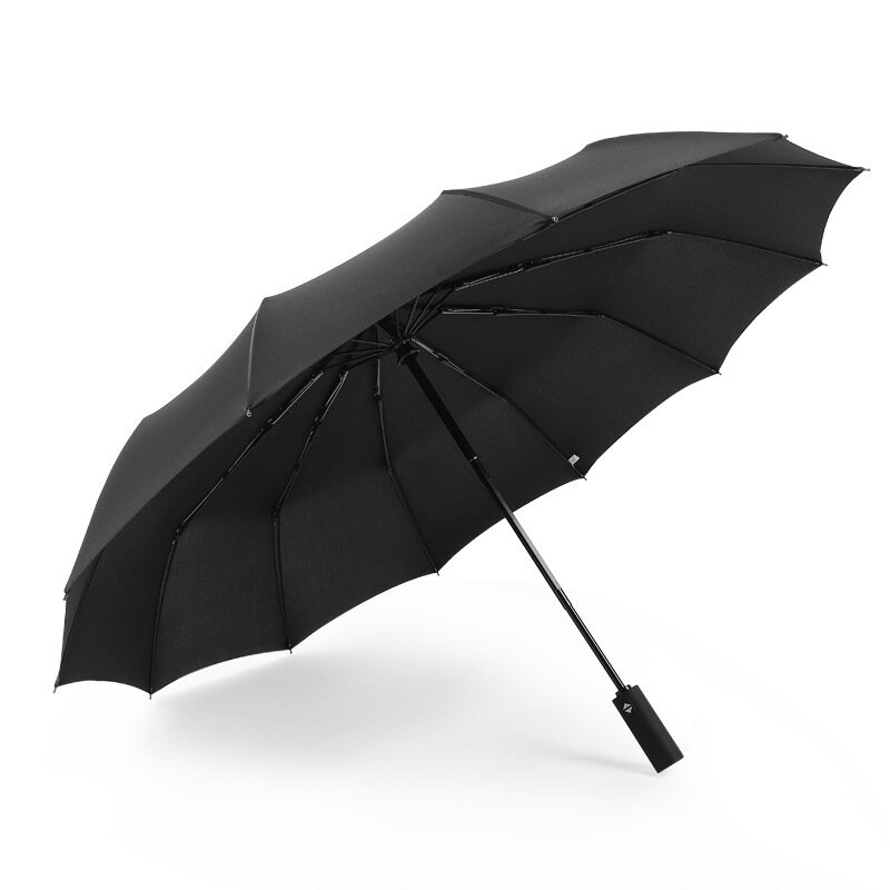 رجال الأعمال الصلبة مظلة قابلة للطي التلقائي 12 العظام يندبروف مظلة أوتوماتيكية