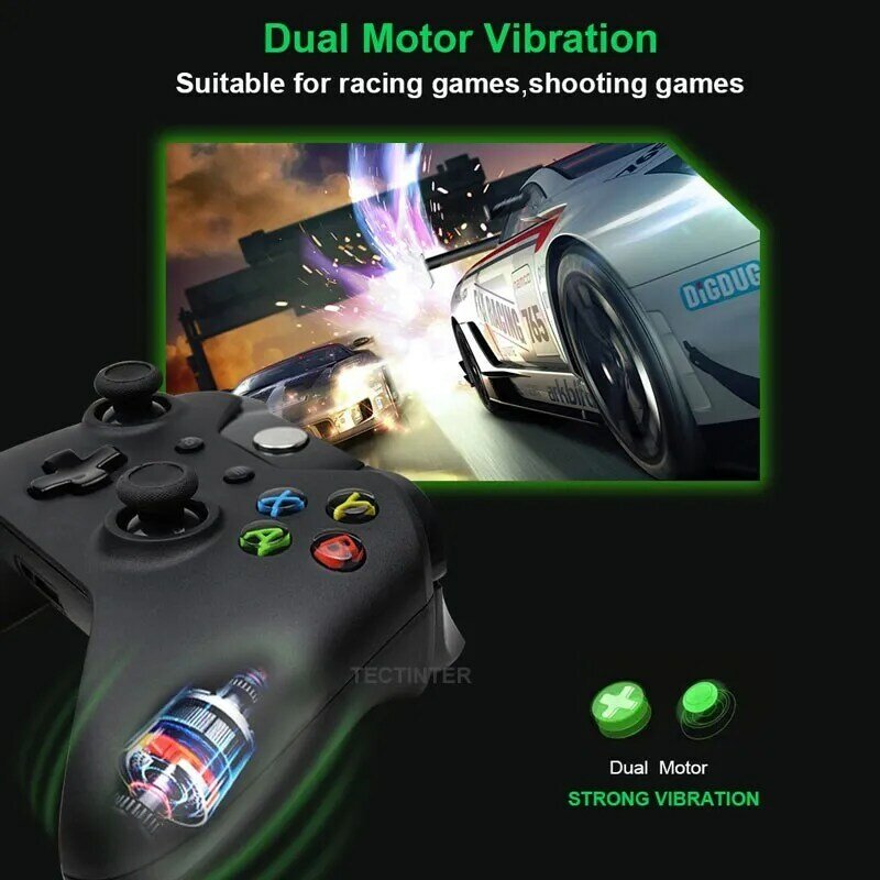 Bezprzewodowy pad do gier dla kontroler do Xbox One na konsolę Xbox One Slim Joystick na PC Win7/8/10 gry Controle Mando do konsoli Xbox X S