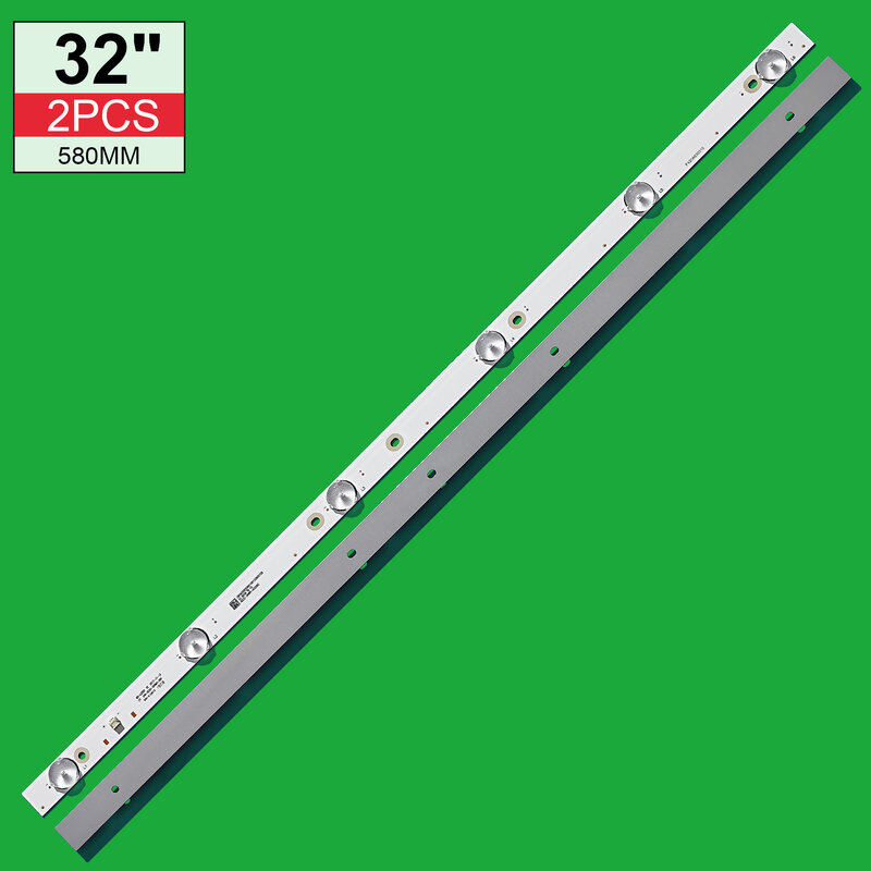 TV's LED Backlight Strips For PRESTIGIO PTV32SN02Z PTV32DN01Z_BK_CIS LED Bars MS-L1343 V2 Bands Rulers JL.D32061330-081AS