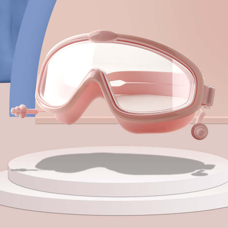 Kacamata Renang Anak Tahan Air Kacamata Masker Selam Renang UV Anti Kabut Kacamata Olahraga Air Kolam Espelhado Dapat Disesuaikan