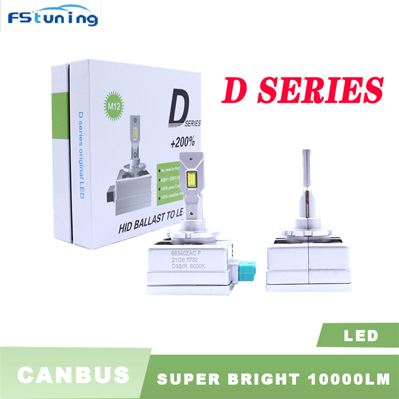 M12 10000lm LED D1s D1r D4s 자동차 헤드 라이트 전구 슈퍼 밝은 D1s D2s D4s D5s D8s LED 안개 램프 Canbus for KIA for Bmw Kits