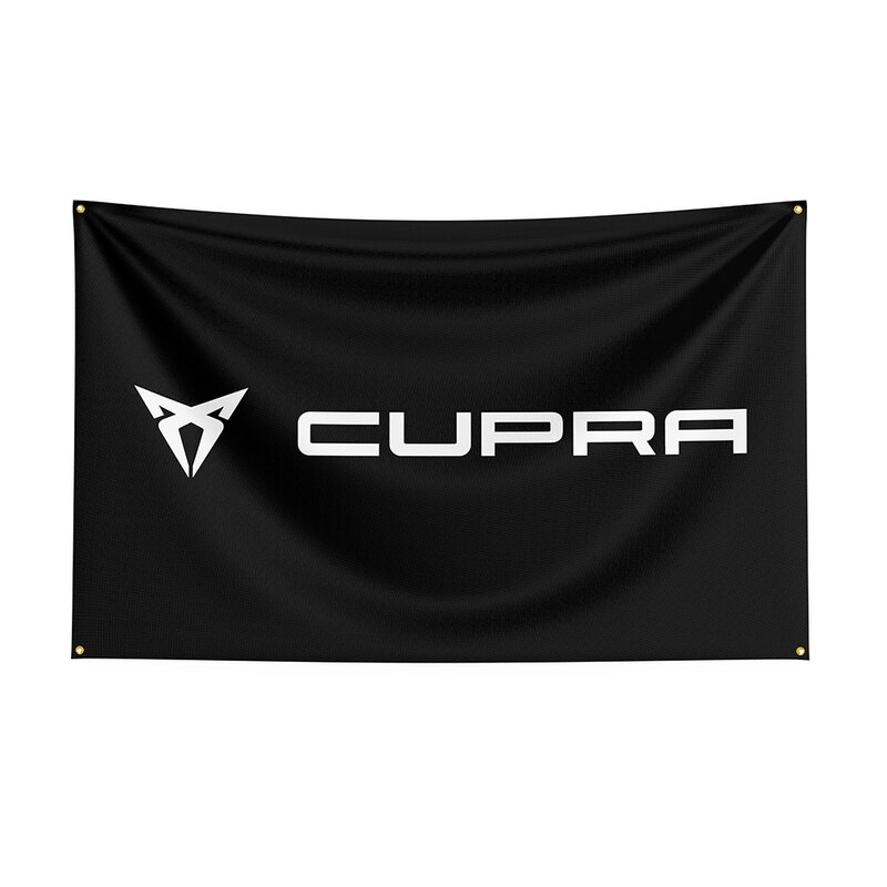 90X150Cm Cupras Vlag Polyester Gedrukt Racing Auto Banner Voor Decor