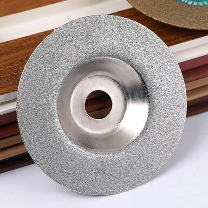 PW TOOLS 100mm Diamond Grinding Disc Cut Off Discs Wheel Glass Cuttering Saw Blades Rotary Abrasive Tools