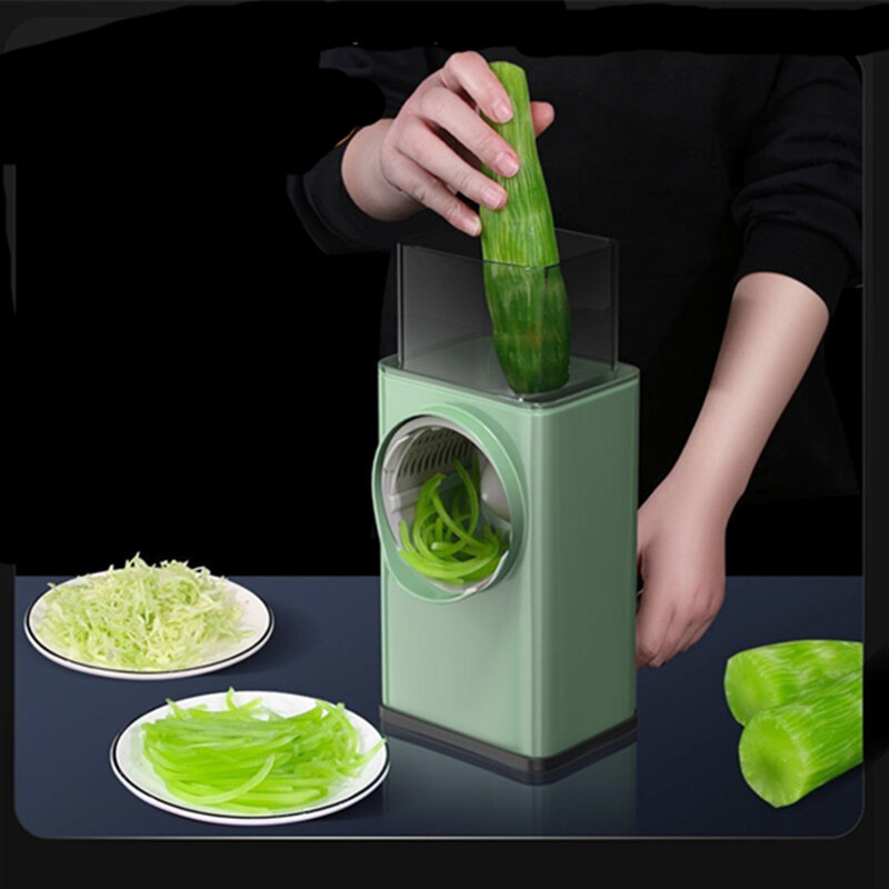 NEW 2022 Vegetable Cutter Home Kitchen Potato Shredded Artifact Slicer Shredder Blades Grinding Multifunctional Gadget Grater
