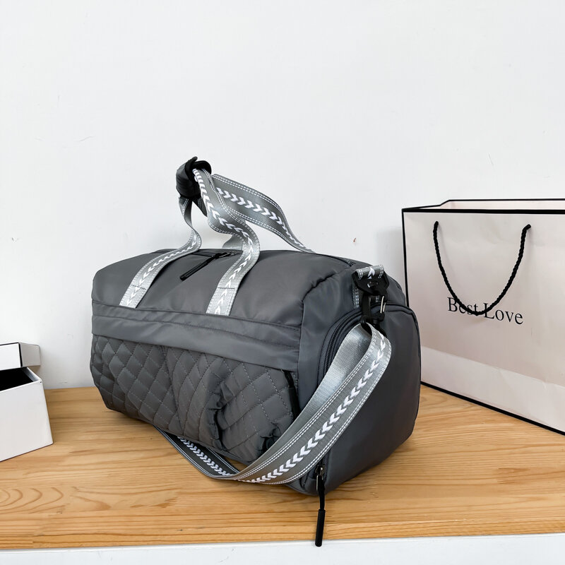 Дорожная сумка YILIAN, новинка 2022, Мужская и Женская Ручная спортивная сумка, сумка для фитнеса, сумка для йоги, сумка для коротких путешествий, сумка через плечо