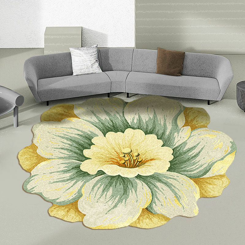 Luxury Living Room Carpets Table Hanging Basket Mat Household Floor Mat Sofa Mat Round Rugs Home Accessories Lounge Rug Bath Mat