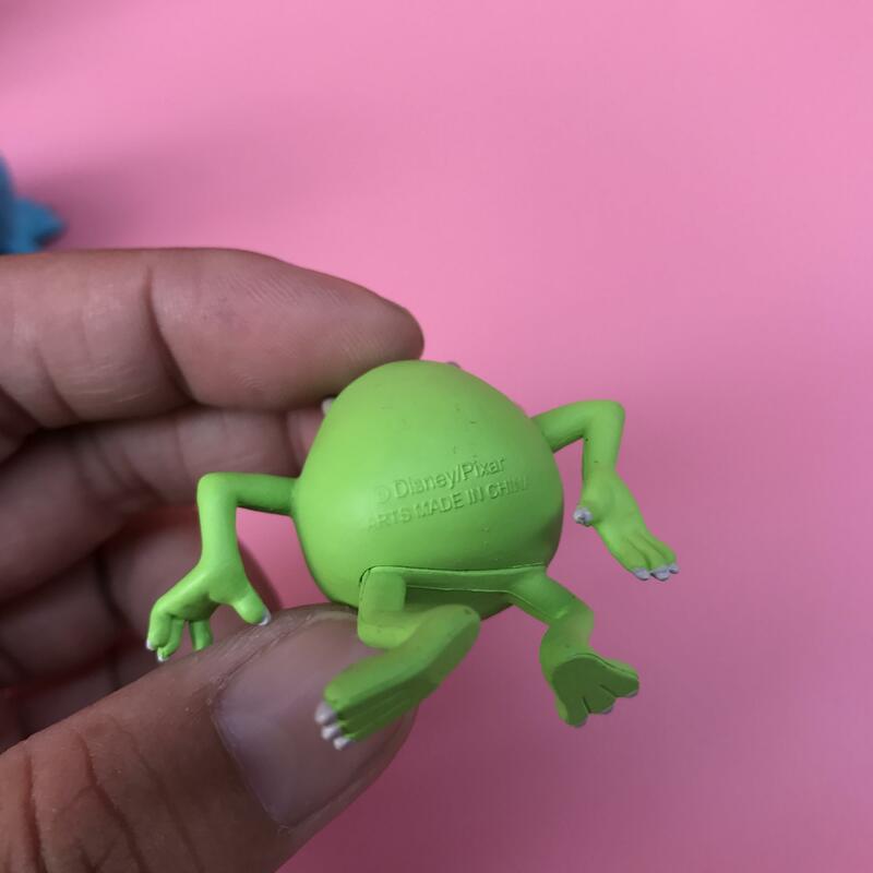 귀여운 애니메이션 몬스터 대학 마이크 Wazowski 제임스 P. 설리반 랜디 보그스 아부 모델 장난감 어린이용, 작은 장난감 선물