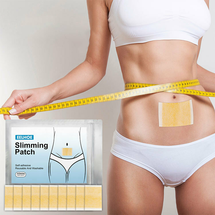 Slimming plastic stickers belly button stickers lazy weight loss belly button slim belly stick body shaping