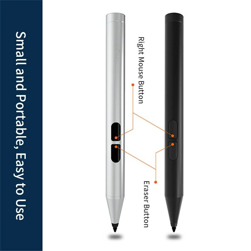 Matita capacitiva per penna stilo di superficie 1024 AAAA sensibile alla pressione con rifiuto del palmo MPP1.5 per Microsoft Surface Pro